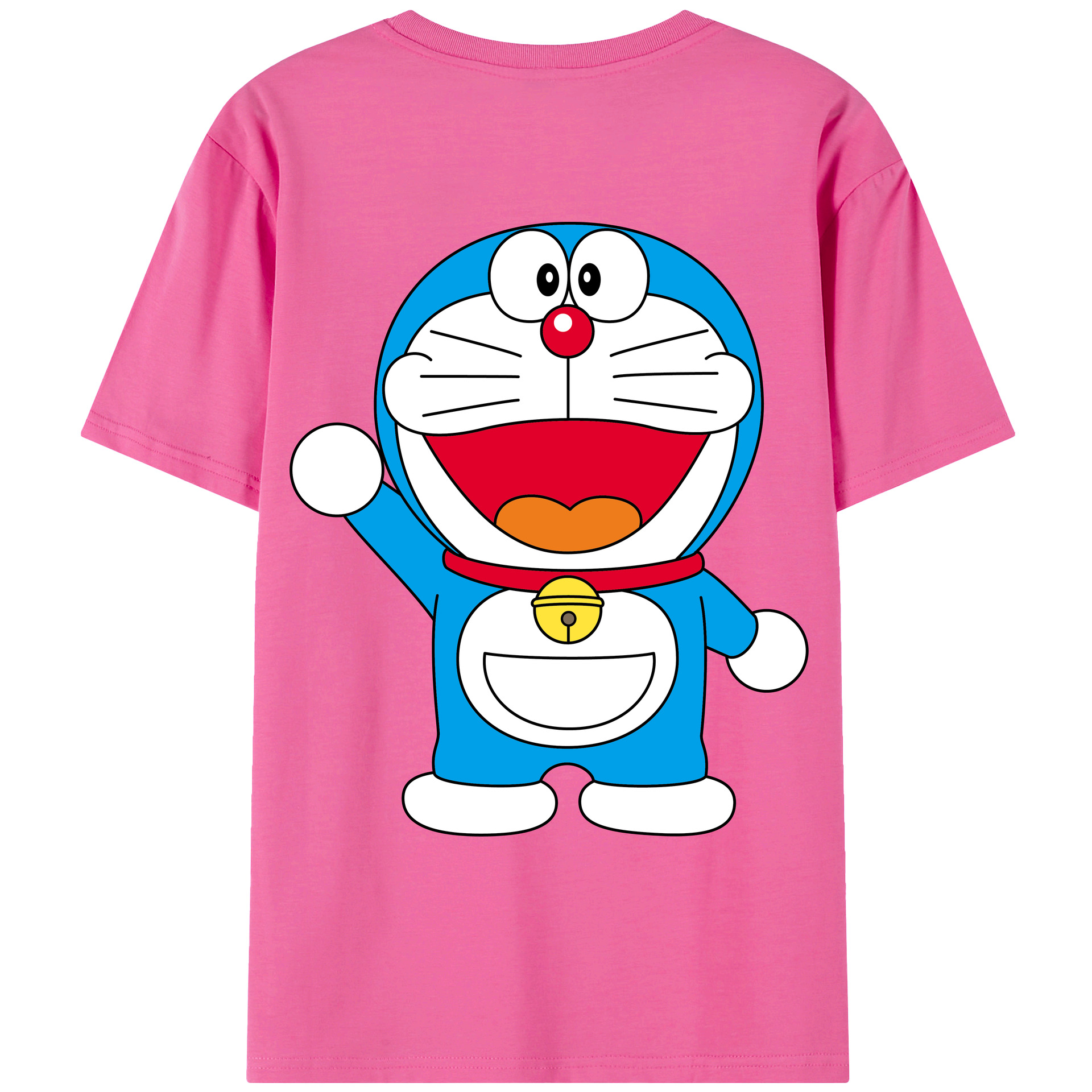 （画像用） ドラえもん Doraemon レディース半袖Tシャツ(バックプリント)